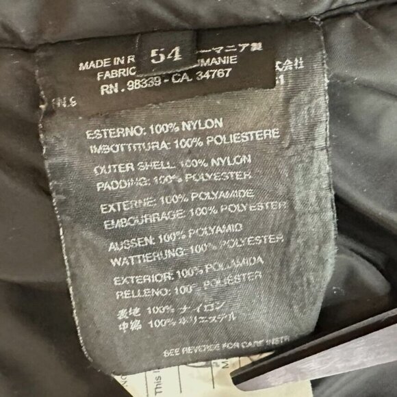 Authentic Prada Black Nylon Zip Front Light Weight Hooded Jacket Men's Size 54 - Picture 7 of 8